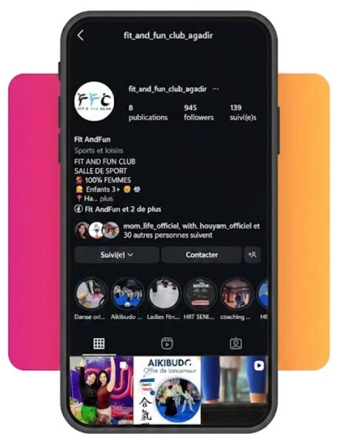 Aperçu Instagram Fit And Fun Club